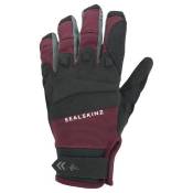 Sealskinz All Weather Mtb Wp Long Gloves Rouge,Noir L Femme