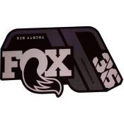 Fox 36 F-s 2021 Sticker Noir
