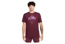 T shirt manches courtes nike dri fit trail violet