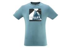 T shirt manches courtes millet heritage bleu