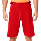 Oakley Apparel Factory Pilot Lite Shorts Without Chamois Rouge 30 Homme