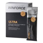 Winforce Ultra Energy Complex 25g Hazelnut Energy Gels Box 10 Units Multicolore
