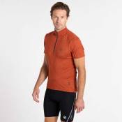 Dare2b Pedal It Out Short Sleeve Jersey Orange XL Homme