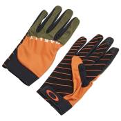 Oakley Apparel Icon Classic Road Long Gloves Orange XL Homme