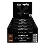 Powergym Energy Bars 40gr Box Black Chocolate 24 Units Noir