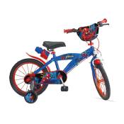 Disney Spiderman 14´´ Bike Bleu Garçon
