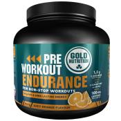 Gold Nutrition Pre Workout Endurance 300gr Orange Noir