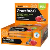 Named Sport Protein 50g 12 Units Wild Berries Energy Bars Box Orange