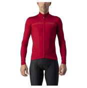 Castelli Pro Thermal Mid Long Sleeve Jersey Rouge 3XL Homme