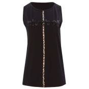 Blueball Sport Slim Line Sleeveless T-shirt Noir S Femme