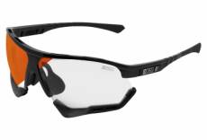 Scicon sports aerocomfort scn xt xl lunettes de soleil de performance sportive miroir rouge photochromique scnxt luminosite noire
