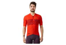 Maillot manches courtes ale play rouge