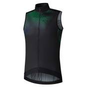 Shimano S-phyre Wind Printed Gilet Noir S Homme