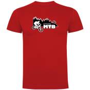 Kruskis Extreme Mtb Short Sleeve T-shirt Rouge 2XL Homme