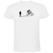 Kruskis Mtb Shadow Short Sleeve T-shirt Blanc 3XL Homme