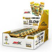 Amix Slow 45g 40 Units Mango Energy Gels Box Jaune
