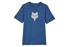 T shirt manches courtes fox legacy enfant bleu