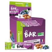 Overstims E-bar Bio 32gg Blueberries And Almonds Energy Bars Box 35 Units Clair