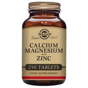 Solgar Calcium / Magnesium / Zinc 250 Units Marron
