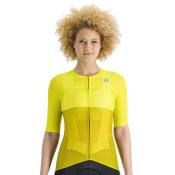 Sportful Pro Short Sleeve Jersey Jaune XL Femme