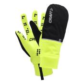 Craft Hybrid Weather Gloves Noir M Homme