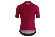 Maillot manches courtes assos mille gt jersey c2 evo bolgheri rouge