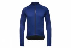 Maillot manches longues gore wear c5 thermo bleu