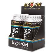 Crown Sport Nutrition Hyper 30 Hydro Neutral Energy Gels Box 75g 10 Units Clair