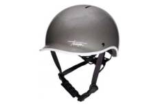 Casque jet marko helmets unisexe silver metalized