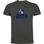Kruskis Burn Carbohydrates Short Sleeve T-shirt Noir 2XL Homme
