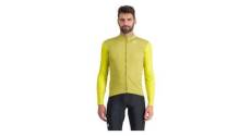 Maillot manches longues sportful checkmate thermal jaune