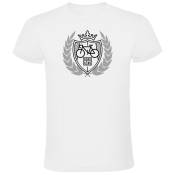 Kruskis Road King Short Sleeve T-shirt Blanc XL Homme