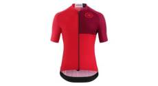 Maillto manches courtes assos mille gt c2 evo stahlstern rouge