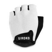 Siroko Aero Short Gloves Blanc XS Femme