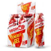 High5 Energy Gels Box 40g 20 Units Berry Blanc,Orange