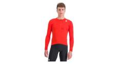 Maillot manches longues sportful matchy rouge