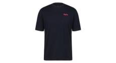 T shirt manches courtes rapha logo bleu marine rose