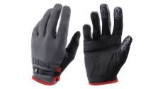 Gants longs chrome cycling gloves gris noir s