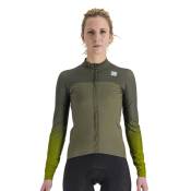 Sportful Bodyfit Pro Thermal Long Sleeve Jersey Vert L Femme