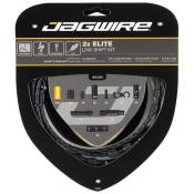 Jagwire 2x Elite Link Shift Kit Gear Cable Kit Noir