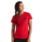 Specialized S-logo Short Sleeve T-shirt Rouge M Femme