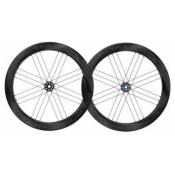 Campagnolo Bora Wto 60 2-way Fit Carbon Disc Tubeless Road Wheel Set Noir 15 x 100 / 12 x 142 mm / Sram XDR
