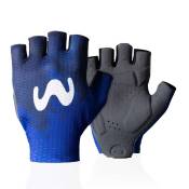 Gobik Movistar Viper Movistar Team 2024 Short Gloves Bleu XS Homme
