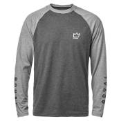 Royal Core Icon Long Sleeve Enduro Jersey Gris S Homme