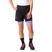 Vaude Bike Altissimi Shorts Noir,Violet 40 Femme