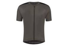 Maillot manches courtes velo rogelli explore homme taupe