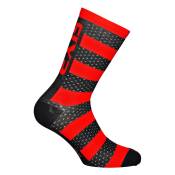Sixs Luxury Merinos Socks Rouge,Noir EU 47-49 Homme