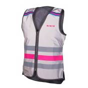 Wowow Lucy Full Reflective Vest Gris L