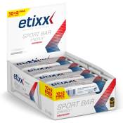 Etixx Sport 40g 12 Units Nougat Energy Bars Box Rouge,Blanc