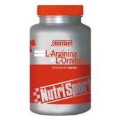 Nutrisport L-arginine+l-ornithine 100 Units Neutral Flavour Multicolore
